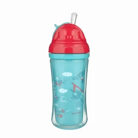 Canpol Babies šolja sa slamčicom 260ml, Planes 12m+