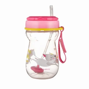 Canpol Babies šolja sa slamčicom 350ml, Cat