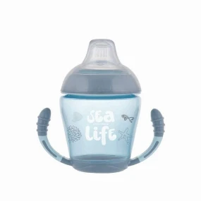 Canpol Babies šolja za bebe Sea Life 230ml, Grey