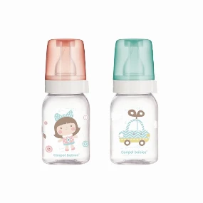 Canpol Baby staklena flašica 120ml, 0m+