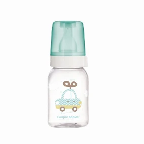 Canpol Baby staklena flašica 120ml, Green 0m+