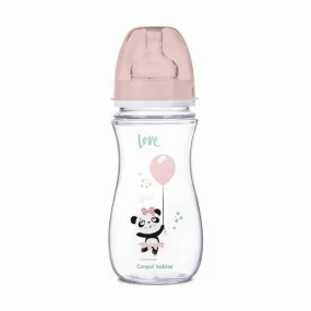 Canpol flašica za bebe Antikolik 300ml Exotic Animals, Roze