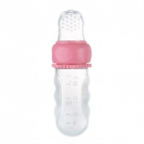 Canpol silikonska mljackalica za bebe 56/110, Pink