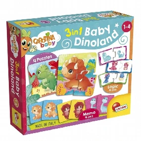 Carotina edukativna slagalica Baby Dino 3D