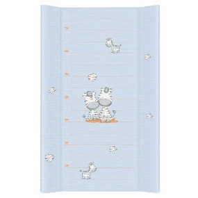 Ceba tvrda podloga za presvlačenje Plava Zebra, 50x80 cm