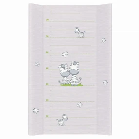 Ceba tvrda podloga za presvlačenje Siva Zebra, 50x80 cm