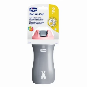 Chicco čaša za dečake sa mekanim piskom 350 ml, Pink