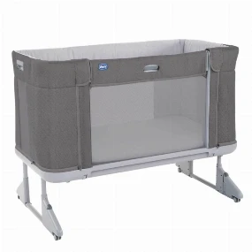 Chicco krevetac za bebe Next 2 Me Forever Moon Grey, 0m+
