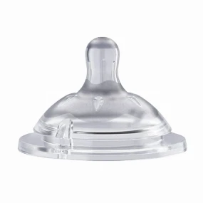 Chicco silikonska cucla za flašicu Naturalfeeling brz protok 6m+