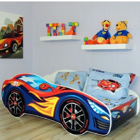 Dečiji krevet Racing Car - Red Blue car, 160 x 80