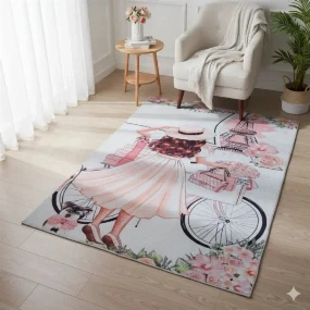 Dečiji tepih za devojčice Parižanka 120x180 cm