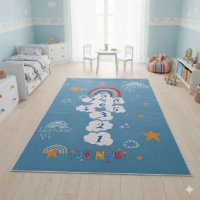 Dečiji tepih za devojčice Školice Duga 120x180 cm