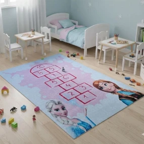 Dečiji tepih za devojčice Školice pink 140x220 cm