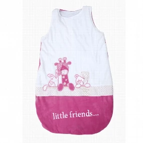 Deksi plišana vreća za spavanje Tri Drugara Ciklama, 68-74