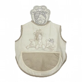 Deksi portikla kecelja za bebe Tri drugara, Beige