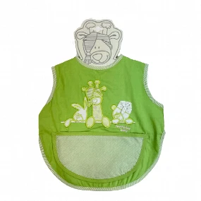 Deksi portikla kecelja za bebe Tri drugara, Green