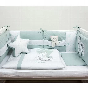 Deksi posteljina sa ogradicom Tri drugara u Parizu, Mint