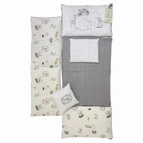 Deksi Safari komplet posteljina za krevetac, Grey