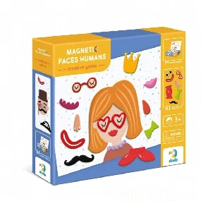 Dodo magnetne puzle za decu Ljudi, 44 kom