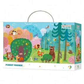 Dodo puzzle za decu Šumski prijatelji, 80 kom