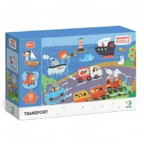 Dodo puzzle za decu Transport, 18 komada