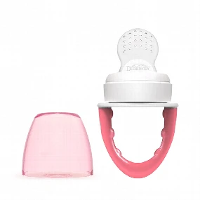 Dr Brown's silikonska Mljackalica za bebe Roze, 4m+