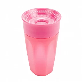 Dr Brown's šolja No Spill 360° Roze, 300ml 9m+