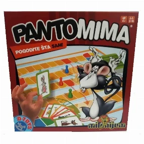 Društevna igra za decu Pantomima