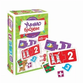 Edukativna igračka za decu Učimo brojeve, 2g+