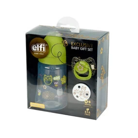 Elfi Exclusive poklon set Zeleni, 0m+