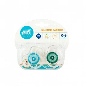 Elfi silikonska varalica za bebe Classic Blue, 0-6m