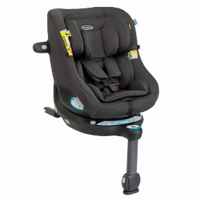 Graco Turn2me DLX auto sedište i-Size sa potpornom nogom Iron, 40-150cm