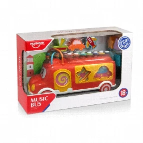 HK Mini igračka Super zabavni autobus za bebe