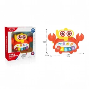 HK Mini Piano sa likom Krabe igračka za bebe, 18+