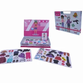 Igračke za devojčice Magnetni koferčić Fashion Girl