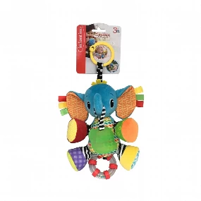 Infantino plišana zvečka Slonče