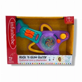 Infunbebe Gitara Rock and Glow igračka za bebe