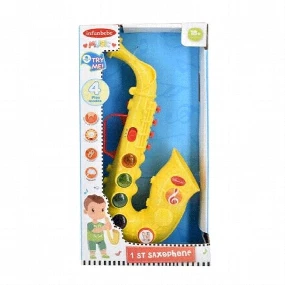 Infunbebe igračka za bebe Saksofon, 18m+