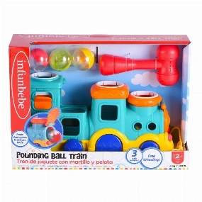 Infunbebe igračka za bebe Vozić sa lopticama, 6m+