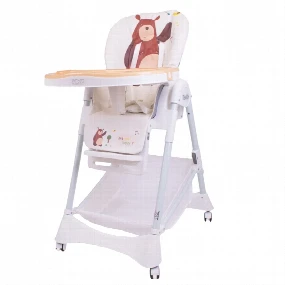 Jungle Teddy hranilica za bebe Beige Bear, 6m+