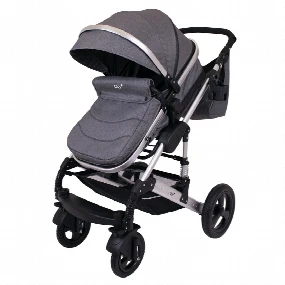 Jungle Oxy kolica za bebe 2u1 Grey, 0m+