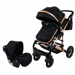 Jungle kolica za bebe 2u1 Oxy Black, 0m+