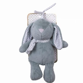 Jungle muzička igračka za bebe Zeka, Siva