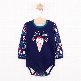 Just Kiddin bodi za bebe dečake New Year Teget, 56-92