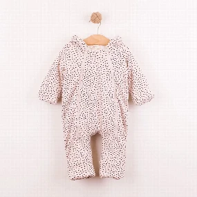 Just Kiddin skafander za bebe devojčice Roze, 62-80