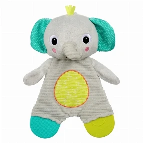 Kids II Bright Stars glodalica za bebe Snuggle & Teethe Elephant, 0m+