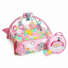 Kids II Bright Starts podloga za igru Rainbow Tropics 5u1 podloga za igru, 0m+