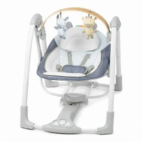 Kids II Ingenuity Chambray ljuljaška za bebe, 0-9kg