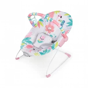 Kids II ležaljka Bright Starts Flamingo VIbes, 0-9kg