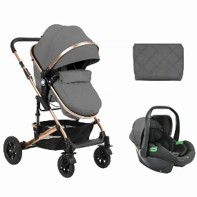 Kikka Boo Amaia Premium kolica za bebe 3u1 Dark Grey